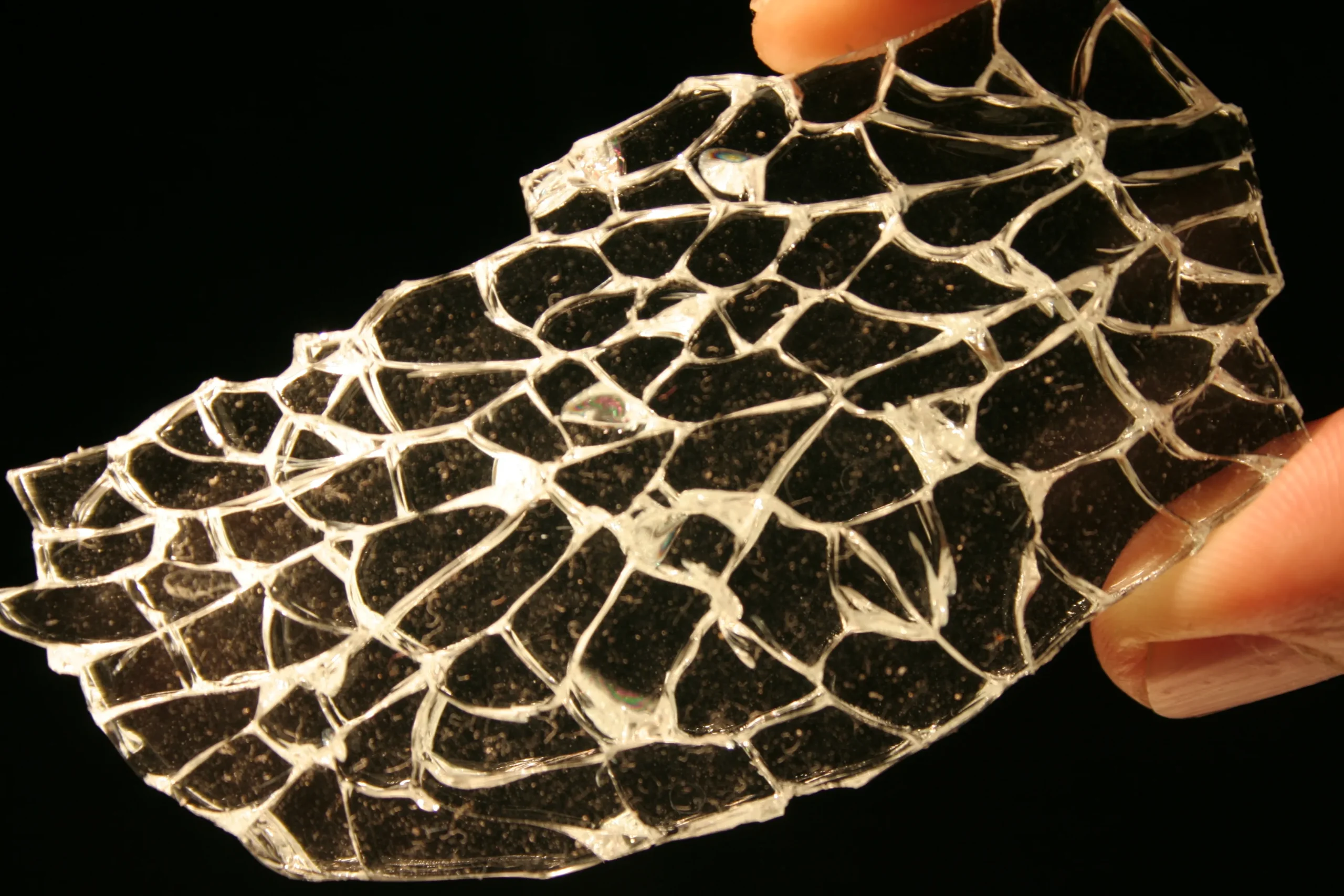 Installation de vitrage de sécurité